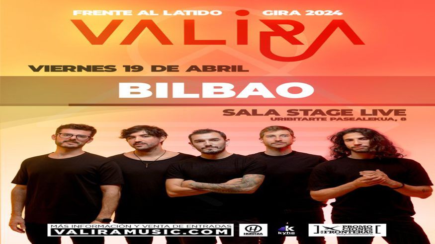 Cultura / Arte - Música / Conciertos - Música / Baile / Noche -  VALIRA EN STAGE LIVE - BILBAO