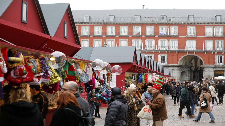 Mercados - Ferias / Fiestas - Ruta cultural -  Mercado Navidad Plaza Mayor de Madrid - MADRID