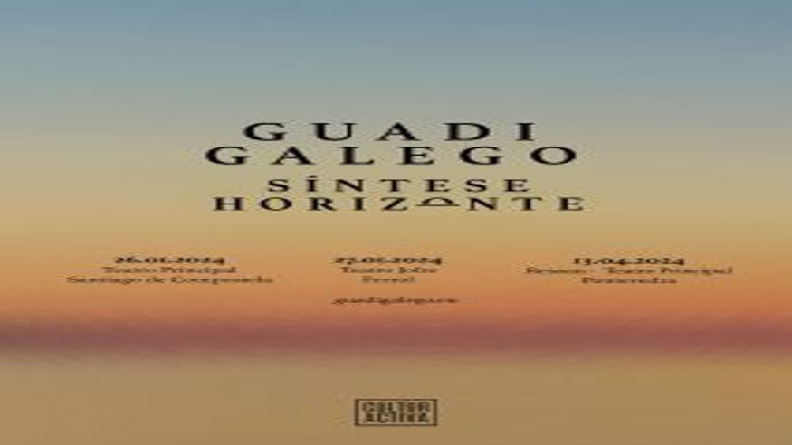 Otros música - Música / Conciertos - Música / Baile / Noche -  Guadi Galego - Síntese Horizonte - PONTEVEDRA