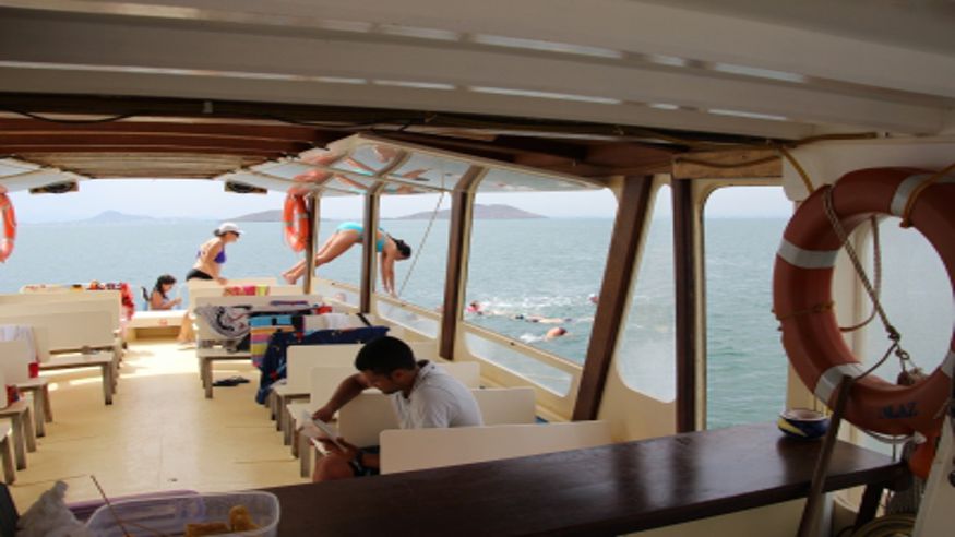 Formación / Bienestar - Deportes agua - Ruta cultural -  Ruta chill out en barco en el Mar Menor, para adultos - MANGA DEL MAR MENOR (LA)