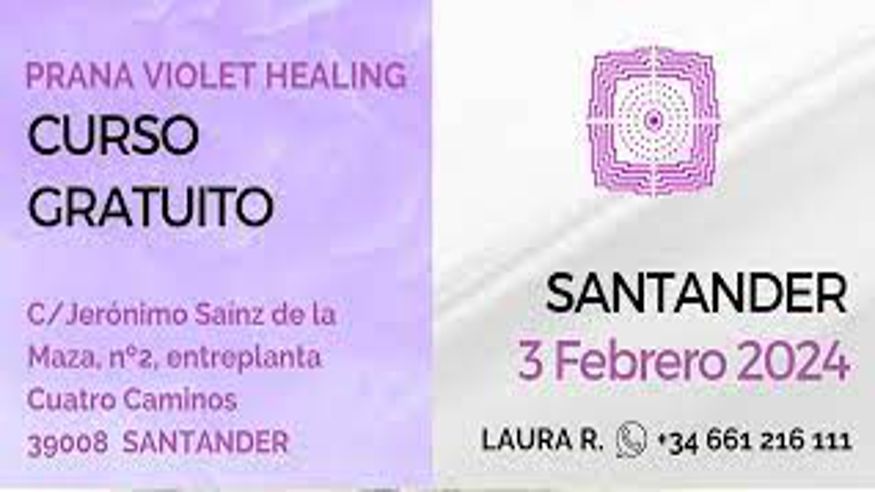 Cursos - Espiritualidad - Formación / Bienestar -  CURSO DE PVH - Prana Violet Healing - SANTANDER
