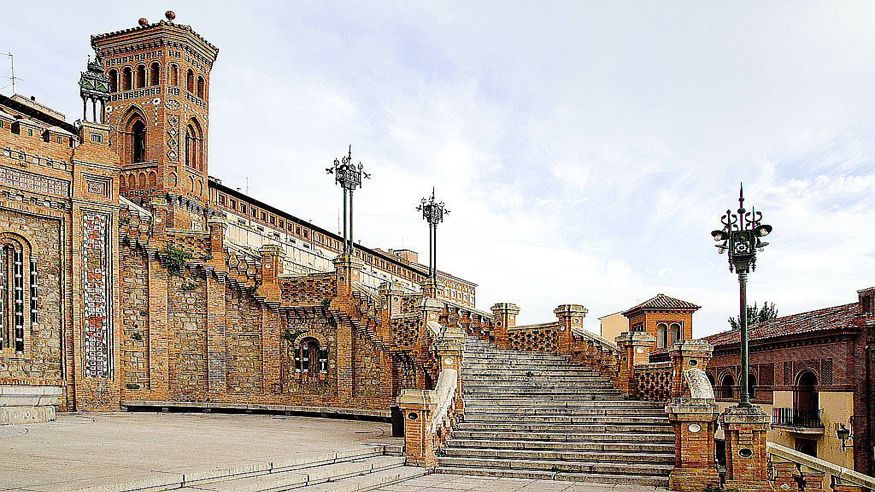 Museos y monumentos - Ruta cultural -  Escalinata del Óvalo - TERUEL
