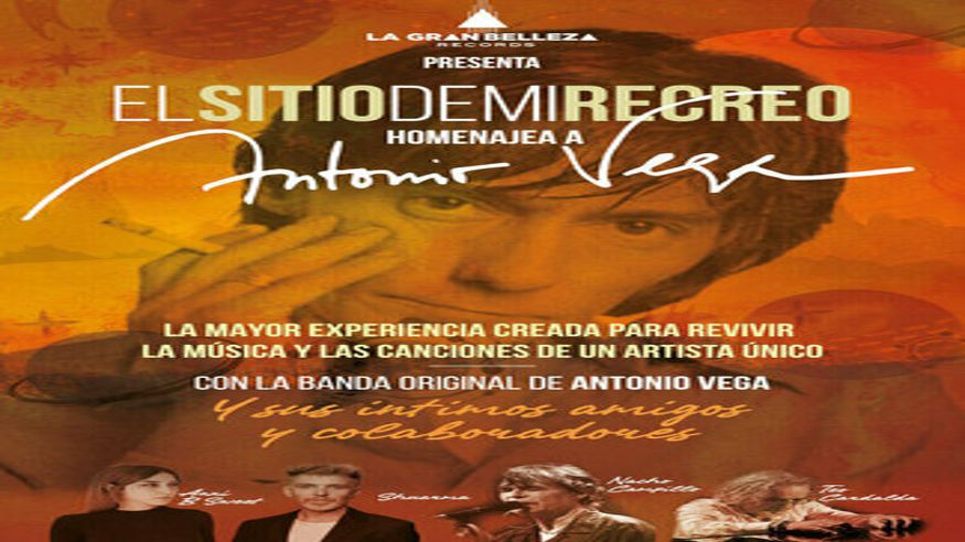 Otros espectáculos - Música / Conciertos - Música / Baile / Noche -  HOMENAJE a Antonio Vega - EL SITIO DE MI RECREO - CORDOBA