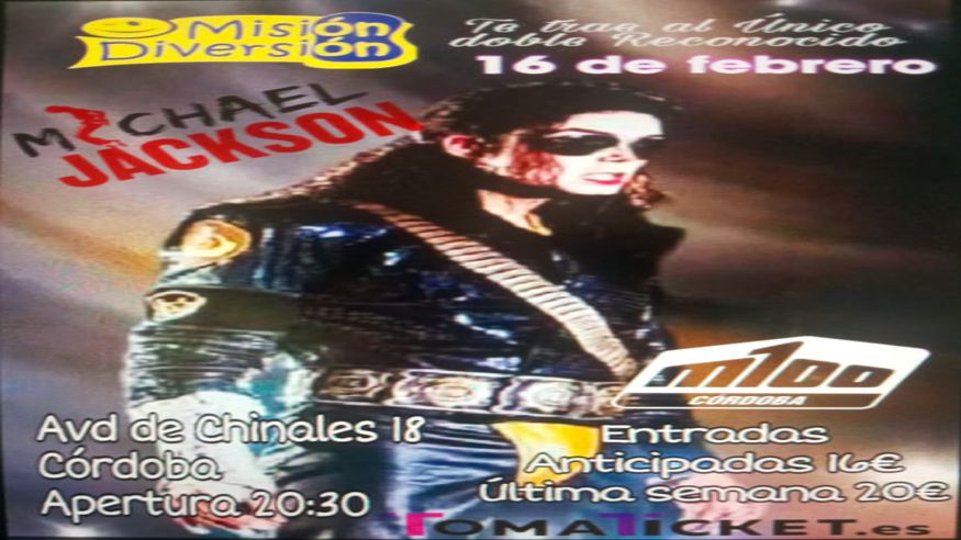 Otros música - Música / Conciertos - Música / Baile / Noche -  TRIBUTO A MICHAEL JACKSON - CORDOBA
