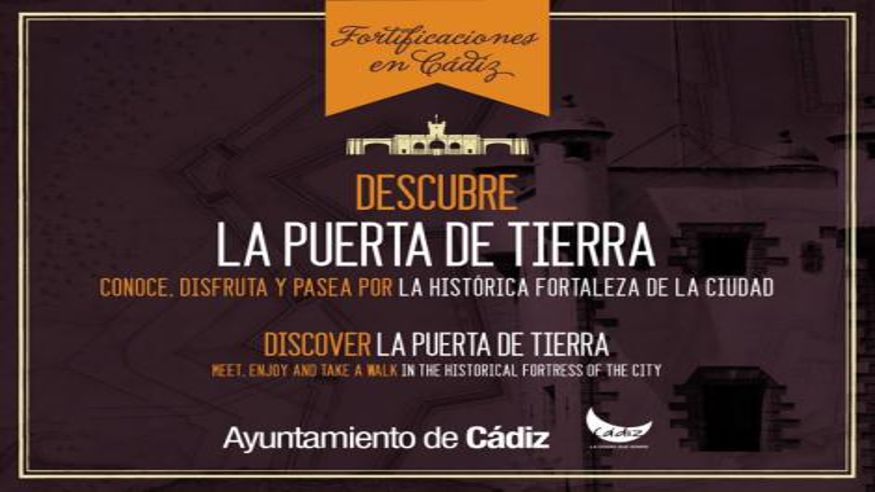 Otros cultura y arte - Museos y monumentos - Ruta cultural -  VISITAS AL PASEO SUPERIOR DE LAS PUERTAS DE TIERRA Y AL TORREÓN - CADIZ