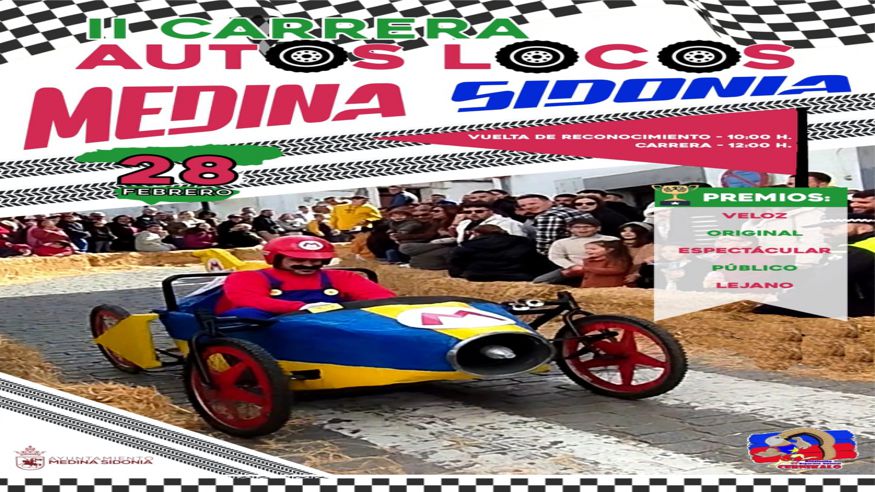 Automovilismo - Fiestas populares - Humor -  II CARRERA DE AUTOS LOCOS DE MEDINA SIDONIA - CADIZ