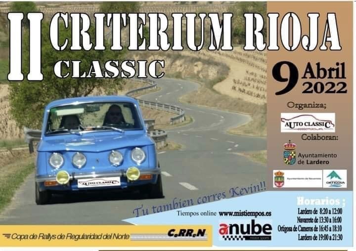 Automovilismo - Coches clásicos -  II Critérium Rioja ClassIc - LARDERO