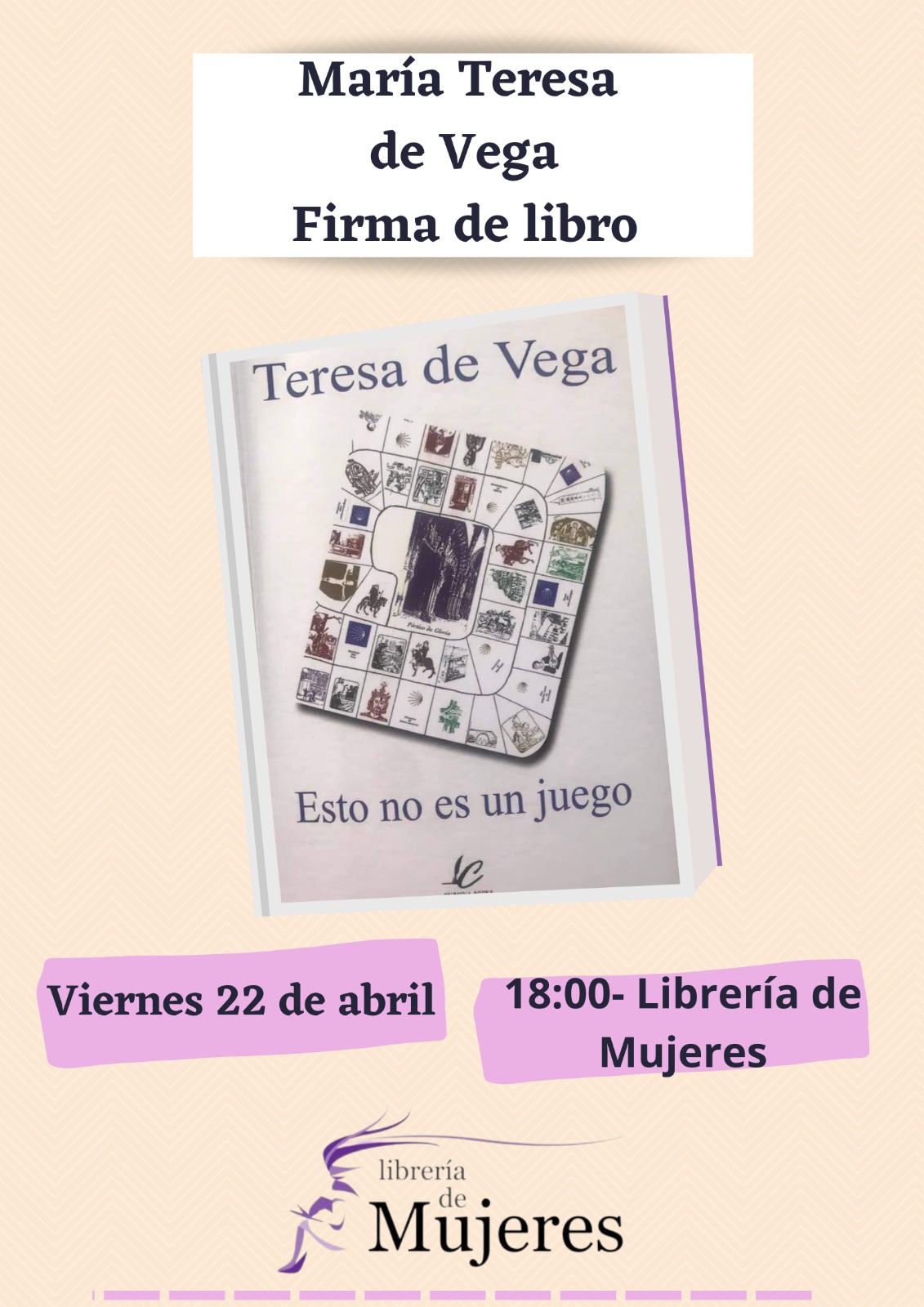 Cultura / Arte - Lectura, escritura y poesía -  Firma de Libros María Teresa de Vega - SANTA CRUZ DE TENERIFE