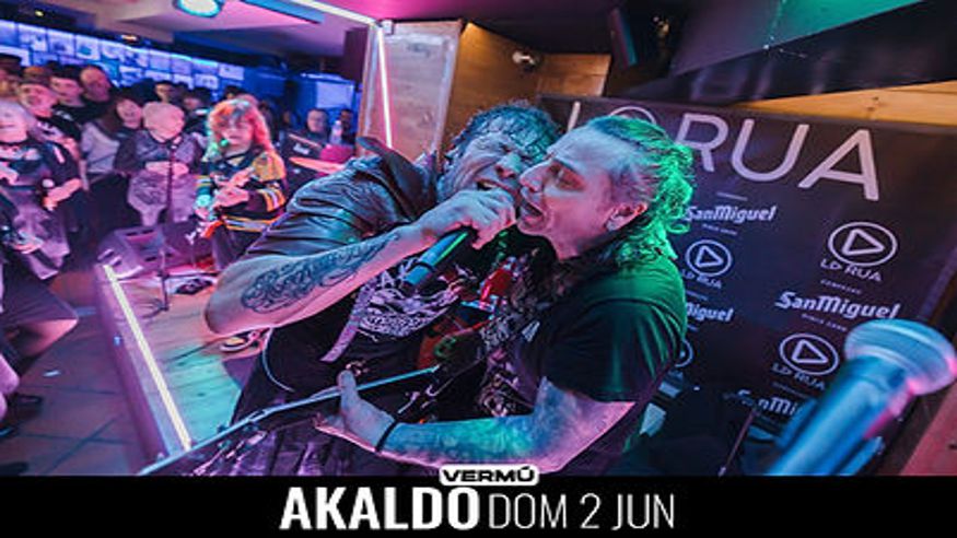 Música / Conciertos -  Vermú con AKALDO, sala La Rúa - BURGOS