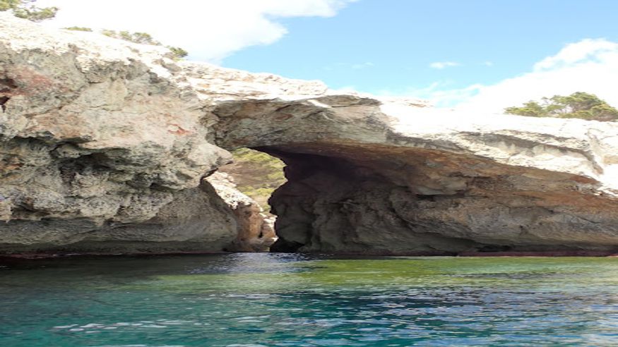 Submarinismo - Espeleología - Deportes agua -  Pont de Sant Antoni - MIGJORN GRAN (ES)