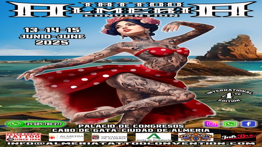 Ferias y congresos - Seminarios - Cultura / Arte -  ALMERIA TATTOO CONVENTION 2025 - ALMERIA