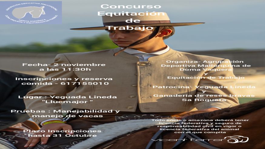 Otros hípica - Deportes - Hípica -  Concurso Equitación de Trabajo. Yeguda Lineda. - LLUCMAJOR