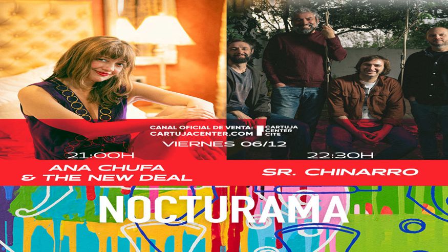 Otros espectáculos - Música / Conciertos - Pop, rock e indie -  NOCTURAMA - SR. CHINARRO + ANA CHUFA - SEVILLA