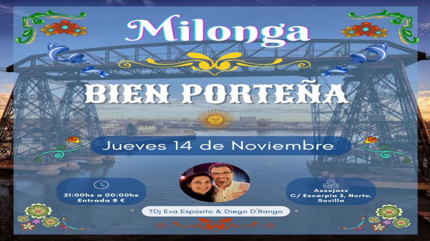 Bailes de salón - Música / Baile / Noche -  NOCHE DE TANGO - SEVILLA