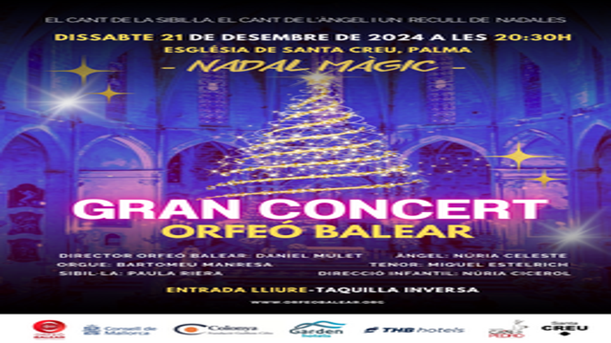 Música / Conciertos - Opera, zarzuela y clásica -  GRAN CONCERT DE NADAL DE L'ORFEÓ BALEAR - PALMA