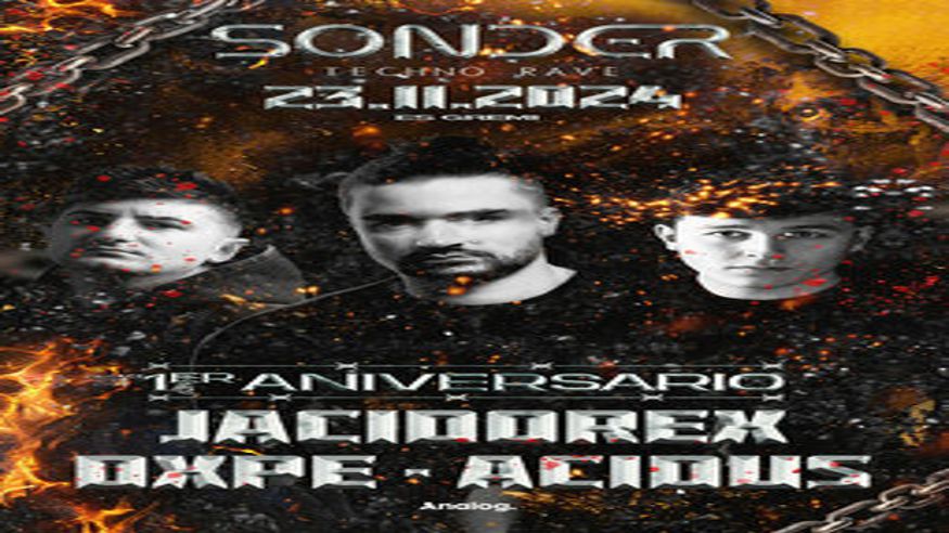 Discotecas - House, disco y techno - Música / Baile / Noche -  ANIVERSARIO - SONDER TECHNO RAVE @ Es Gremi - PALMA