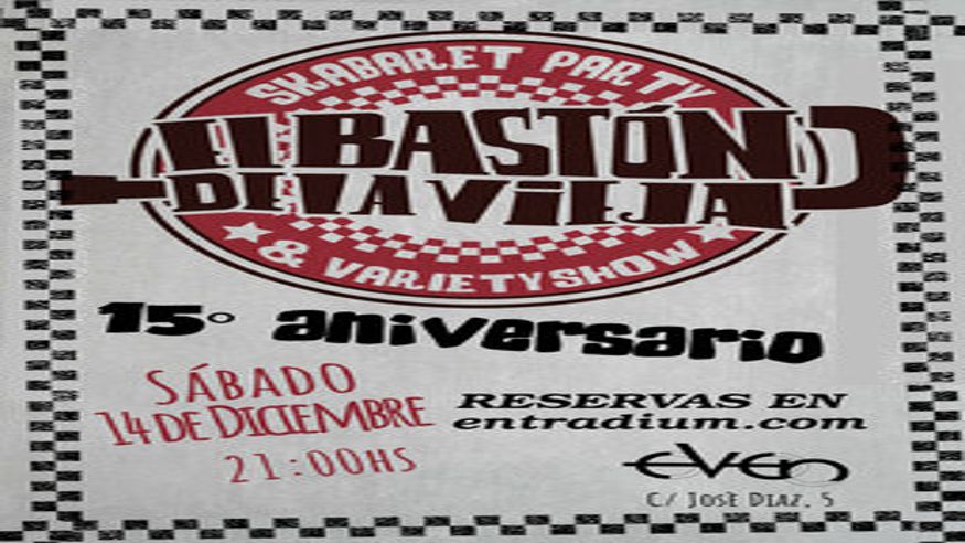 Música / Conciertos - Música / Baile / Noche - Pop, rock e indie -  El Bastón de la Vieja. 15º ANIVERSARIO. Sevilla - SEVILLA