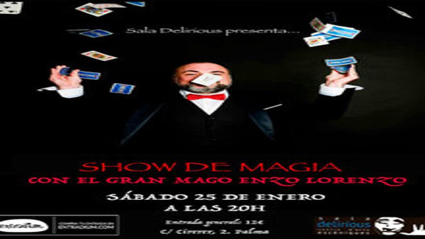 Teatro - Magia - Humor -  Magia de cerca con el gran mago Enzo Lorenzo - PALMA