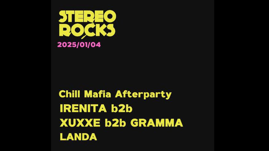Música / Conciertos - Pop, rock e indie -  Chill Mafia Afterparty (larunbata) – IRENITA b2b XUXXE b2b GRAMMA + LANDA - BILBAO