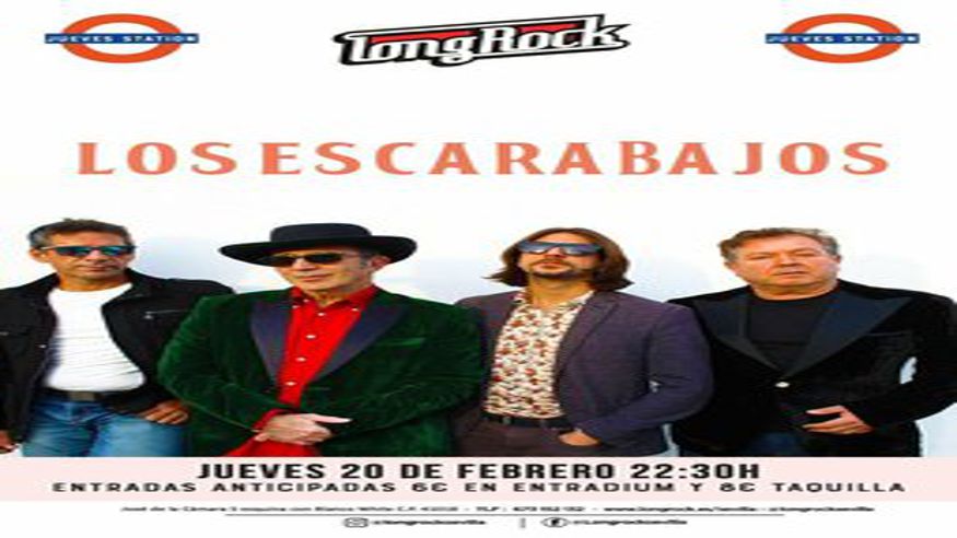Música / Conciertos - Pop, rock e indie -  Los Escarabajos en Long Rock Sevilla - SEVILLA