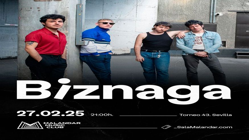 Música / Conciertos - Música / Baile / Noche - Pop, rock e indie -  Biznaga - SEVILLA