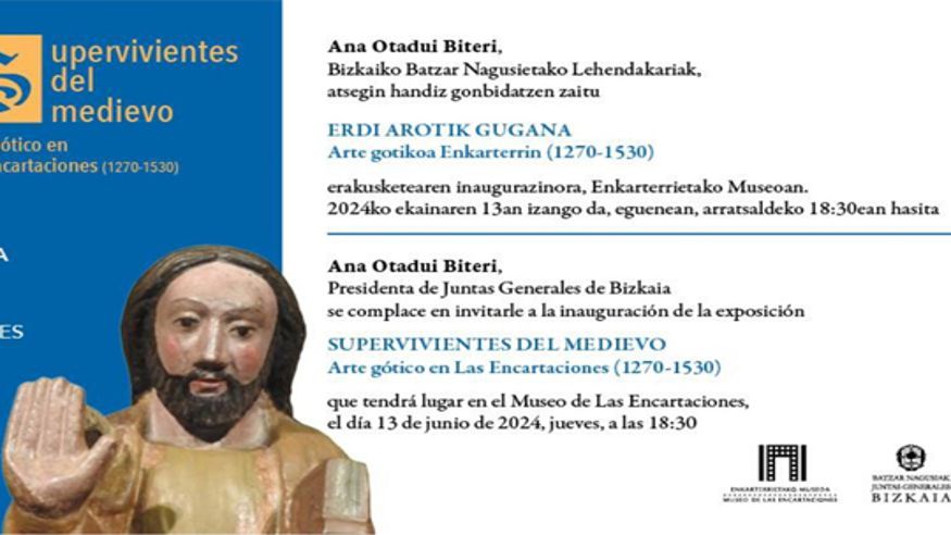 Museos y monumentos - Pintura, escultura, arte y exposiciones -  "Supervivientes del medievo. Arte gótico en Las Encartaciones (1270-1530)" - BILBAO