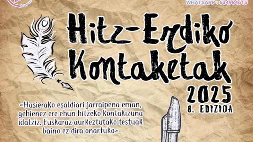 Concurso completo - Lectura, escritura y poesía -  "Hitz-Erdiko Kontaketak" - BILBAO