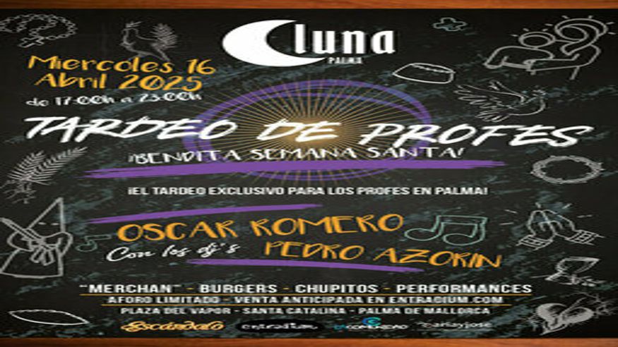 Tardeo De Profes Bendita Semana Santa Palma 24 Plans