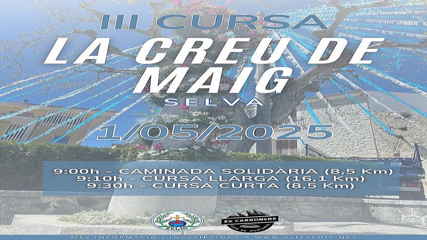 Atletismo / Triatlón - Deportes aire libre -  III Cursa de la Creu de Maig - Selva 2025 - SELVA
