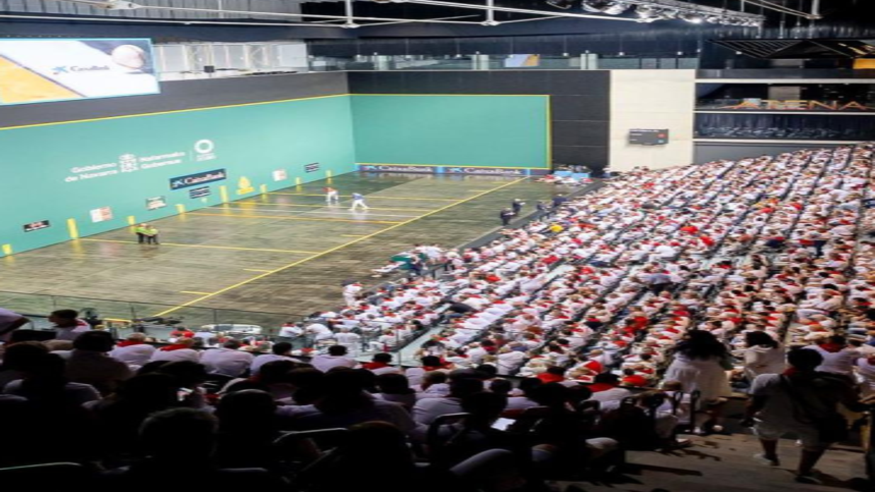 Frontón - Deportes -   FINAL DEL TORNEO DE SAN FERMÍN 4 1/2 PELOTA MANO - PAMPLONA/IRUÑA