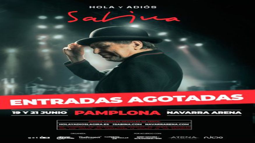Música / Conciertos - Pop, rock e indie -   SABINA - HOLA Y ADIÓS - PAMPLONA/IRUÑA