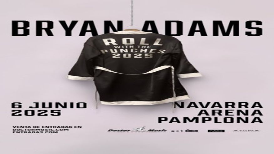 Música / Conciertos - Pop, rock e indie -   BRYAN ADAMS - ROLL WITH THE PUNCHES 2025 - PAMPLONA/IRUÑA
