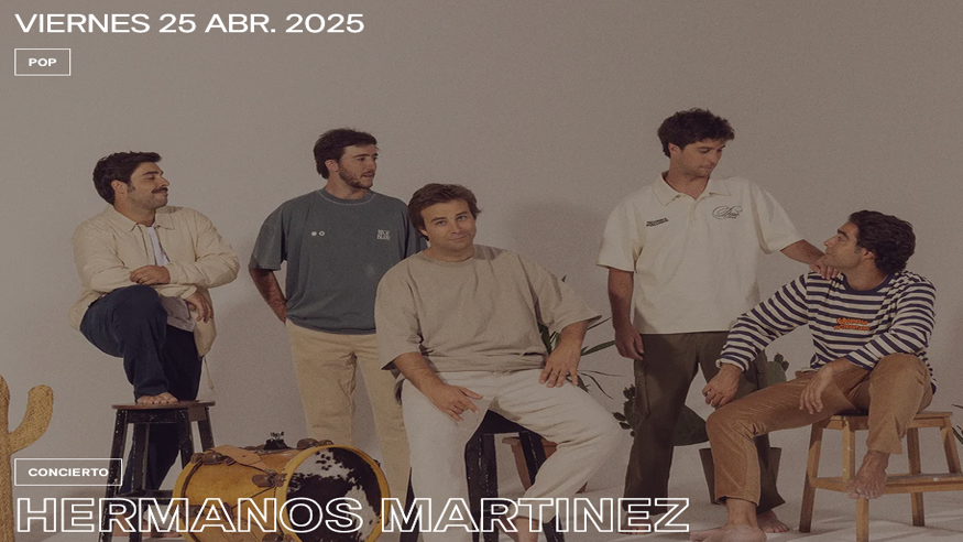 Música / Conciertos - Pop, rock e indie -  HERMANOS MARTINEZ - PAMPLONA/IRUÑA