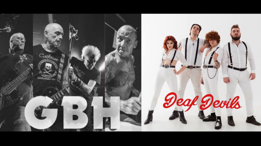 Música / Conciertos - Pop, rock e indie -  GBH + Deaf Devils (Aste Nagusia 2025) - BILBAO