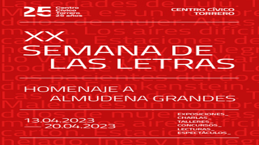 Talleres - Lectura, escritura y poesía - Otros espectáculos -  Semana de las letras de Torrero (ZARAGOZA) - ZARAGOZA