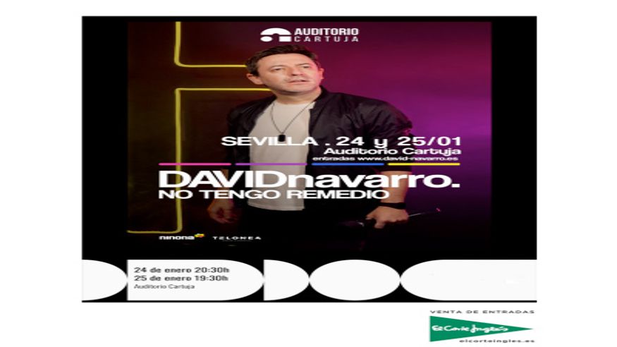 Humor - Monólogos -  No Tengo Remedio - David Navarro en Sevilla - SEVILLA