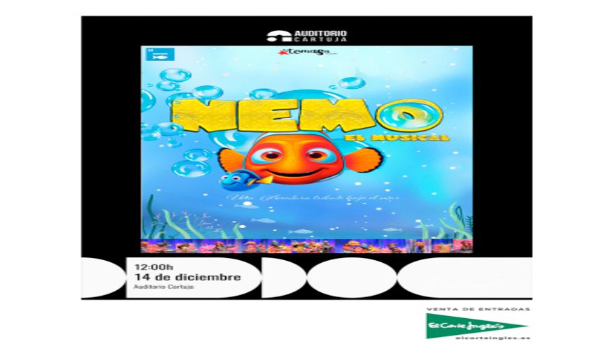 Musicales - Teatro infantil -  Entradas Nemo, El Musical en Sevilla - SEVILLA