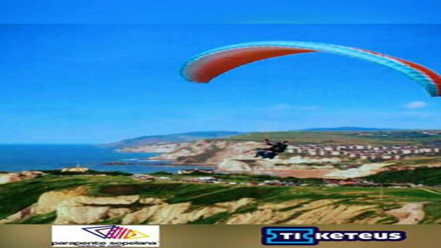 Deportes aire libre -  VUELO EN PARAPENTE BIPLAZA- Sopelana - BILBAO