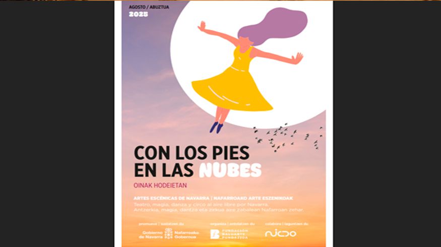 Teatro - Danza - Magia -  Con los pies en las nubes 2025 - PAMPLONA/IRUÑA