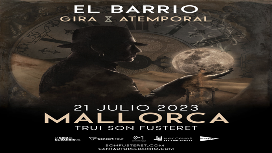 Música / Conciertos - Pop, rock e indie -  EL BARRIO gira "ATEMPORAL" - PALMA
