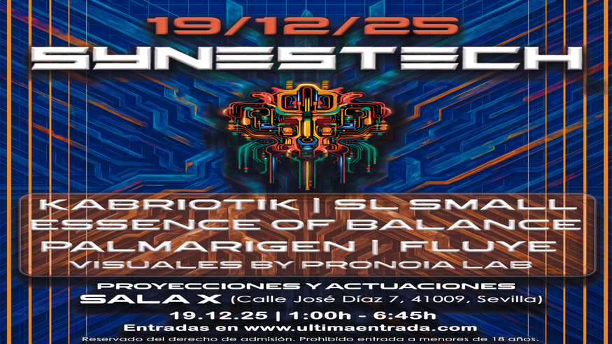 House, disco y techno -  Club Synestech - SEVILLA