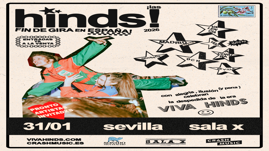 Música / Conciertos -  Hinds  - SEVILLA