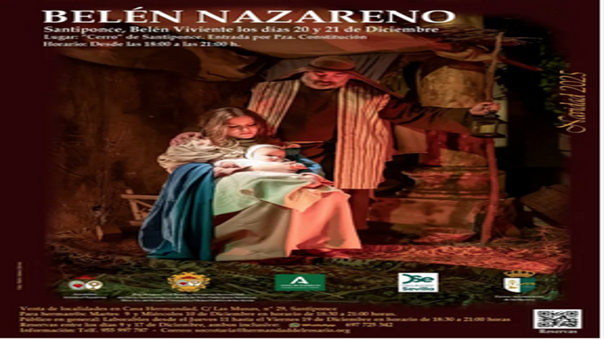 Teatro -   Belén nazareno de Santiponce - SEVILLA