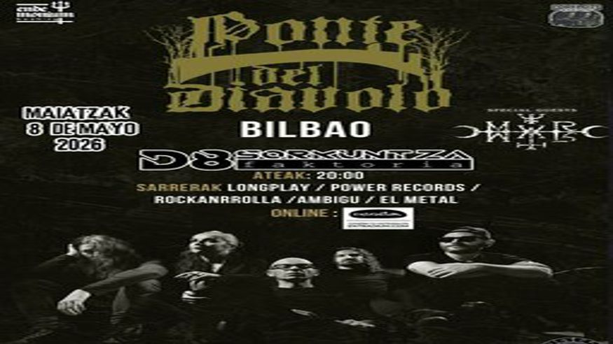 Música / Conciertos -  PONTE DEL DIAVOLO y Murmur - BILBAO