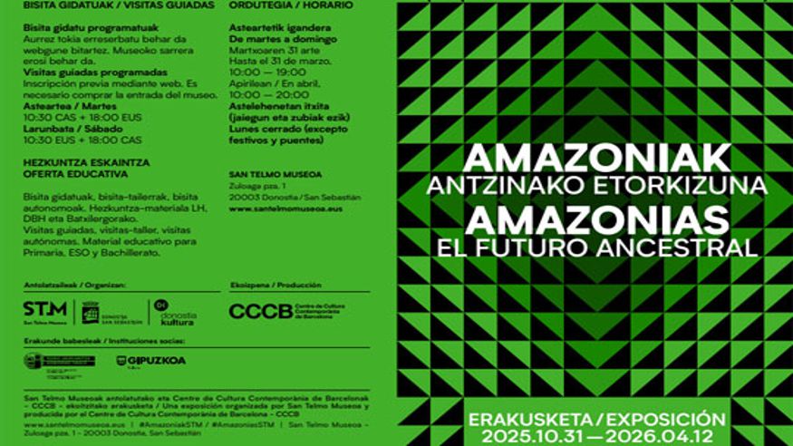 Pintura, escultura, arte y exposiciones -  "Amazonias. El futuro ancestral" - DONOSTIA / SAN SEBASTIAN