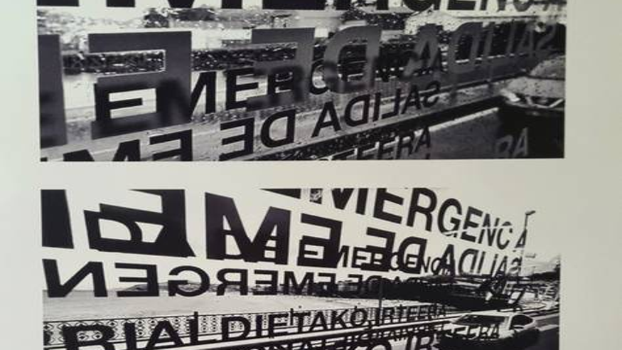 Pintura, escultura, arte y exposiciones -  "Salida de emergencia" (Ramon Aranzabal) - VITORIA-GASTEIZ