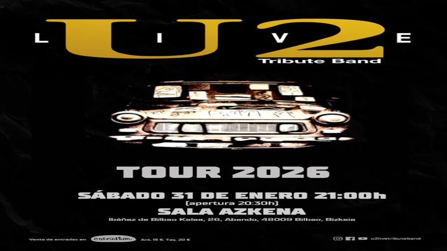 Música / Conciertos - Pop, rock e indie -   U2Live - BILBAO