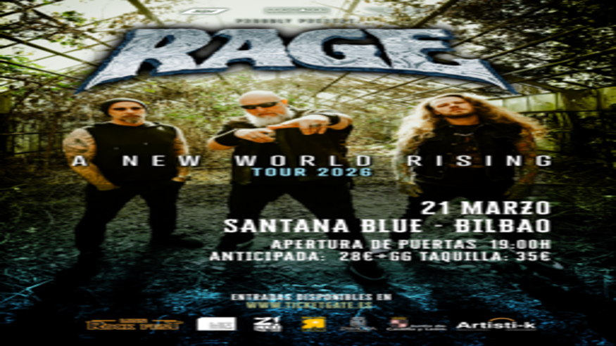 Música / Conciertos - Pop, rock e indie -  Rage en Bilbao - BILBAO