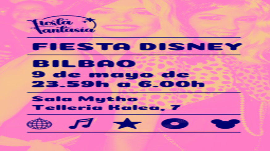 Discotecas - House, disco y techno -  Bilbao Fiesta Disney - BILBAO