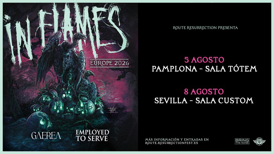 Música / Conciertos - Pop, rock e indie -  Route Resurrection 2026: In Flames - SEVILLA